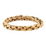 GOLD WOVEN WHEAT BRACELET