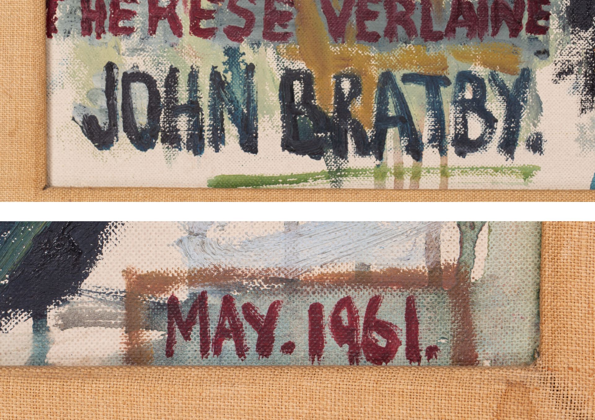 JOHN BRATBY (BRITISH 1928-1992) - Bild 3 aus 4