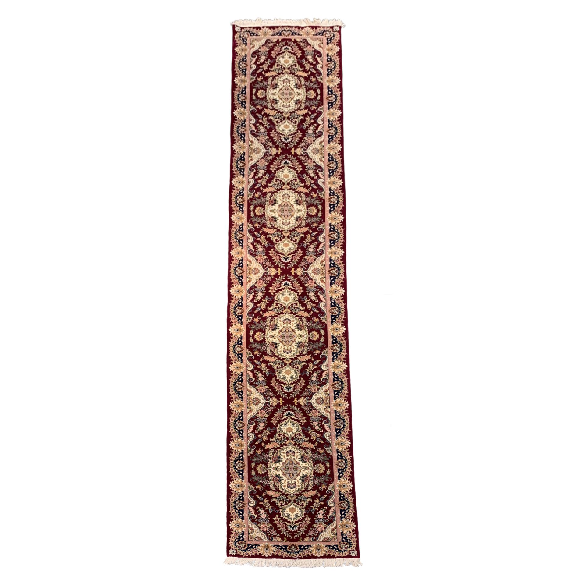 LARGE WOOL HALL RUNNER (IRAN CONTEMPORARY)