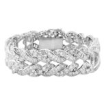 DIAMOND BRAIDED BRACELET