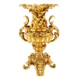 AN IMPRESSIVE FRENCH ORMOLU URN, 19TH CENTURY