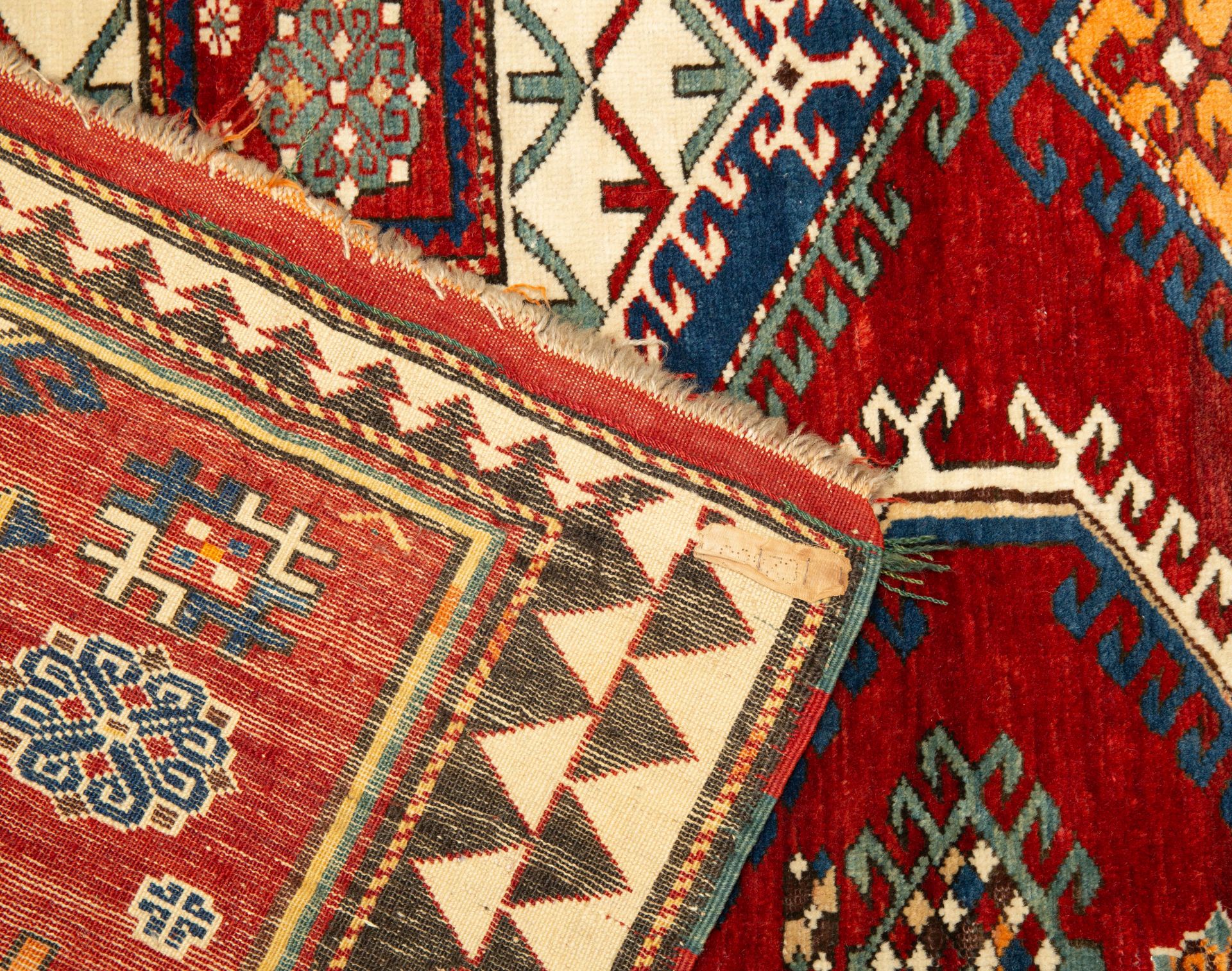 CAUCASIAN KAZAK RUG, CIRCA 1900-1920 - Image 3 of 3