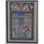 PAIR OF 19TH-CENTURY INDO-PERSIAN PAINTINGS