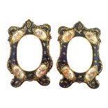 PAIR OF PARIS PORCELAIN PHOTO FRAMES