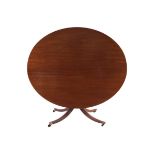 LARGE REGENCY PERIOD MAHOGANY CENTRE TABLE