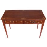 EDWARDIAN PERIOD MAHOGANY LADIES WRITING TABLE