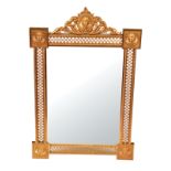 LATE 19TH-CENTURY ORMOLU FRAMED PIER MIRROR