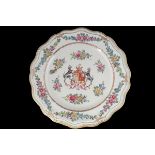 SET OF EIGHT SAMSON ARMORIAL POLYCHROME PLATES