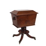 DUBLIN REGENCY PERIOD MAHOGANY CELLARET