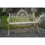 CAST IRON GARDEN BENCH