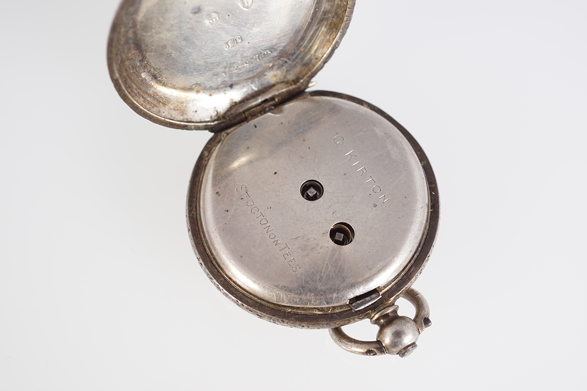 SILVER FOB WATCH - Image 5 of 8