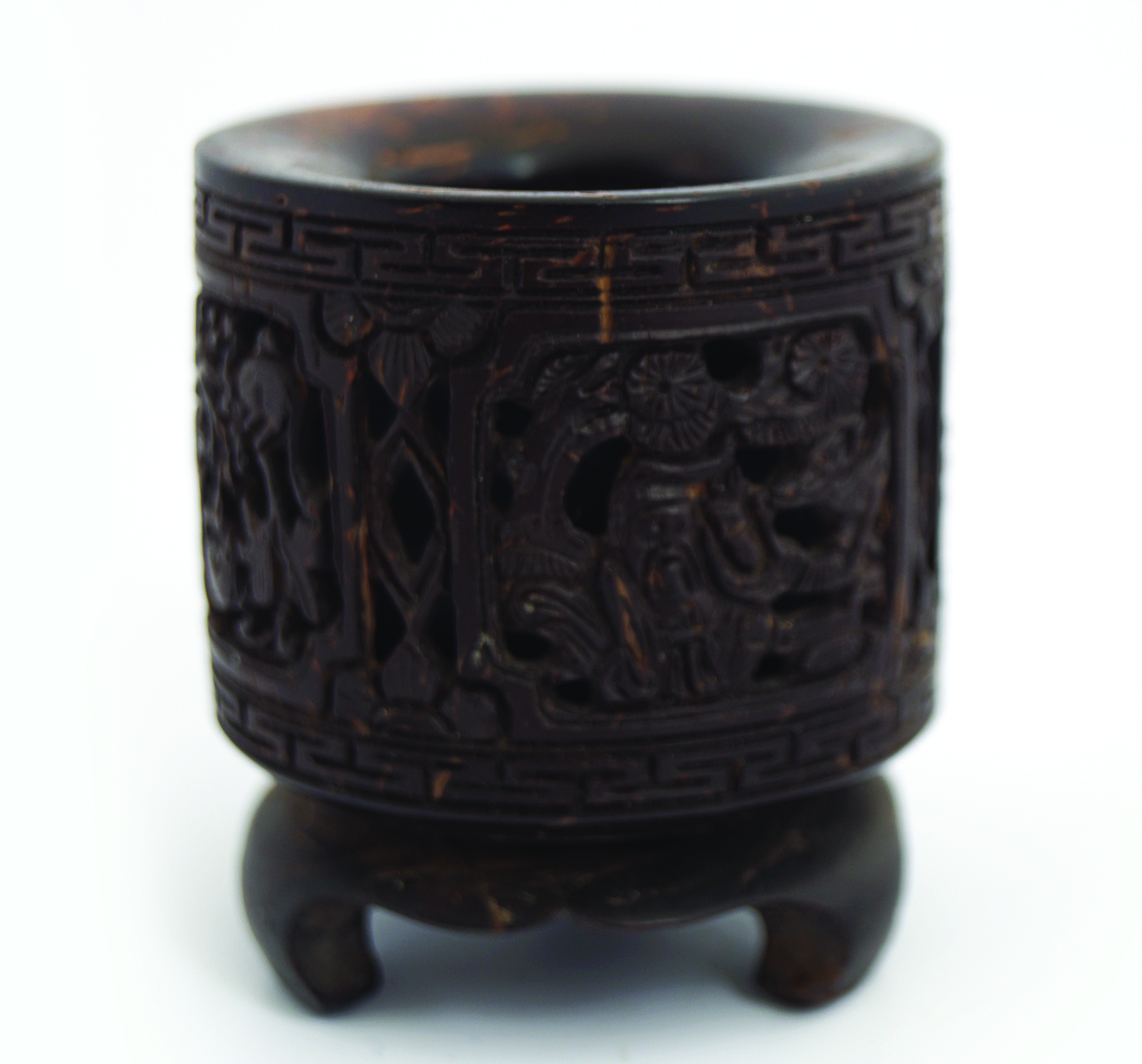 CHINESE QING PERIOD COCO DE MER SCHOLAR'S INK POT - Image 2 of 6