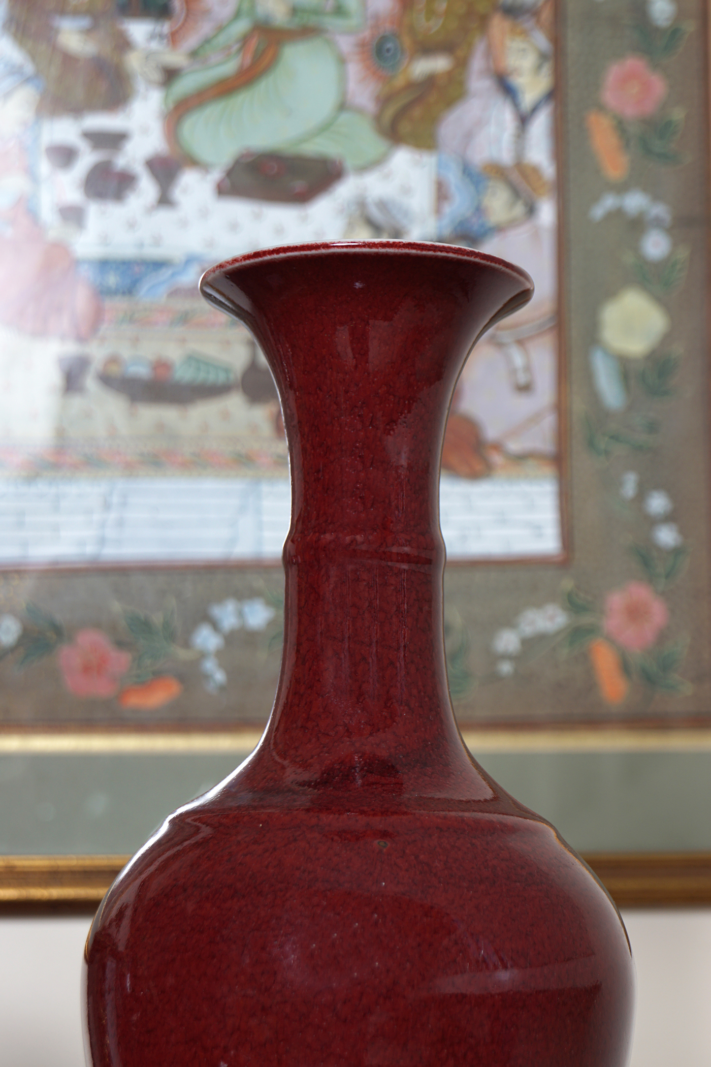 CHINESE QING PERIOD BALUSTER VASE - Image 2 of 6