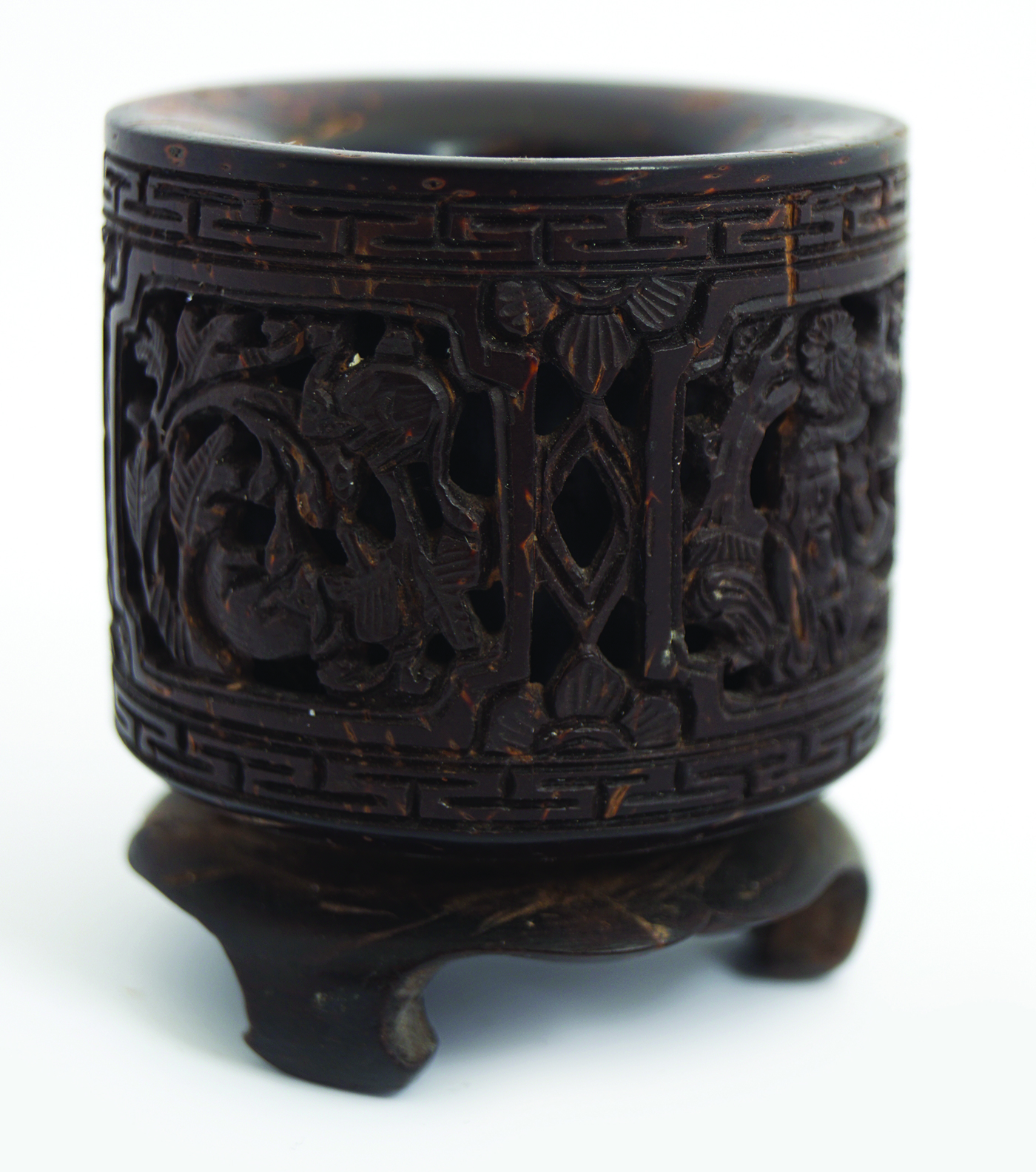 CHINESE QING PERIOD COCO DE MER SCHOLAR'S INK POT - Image 3 of 6