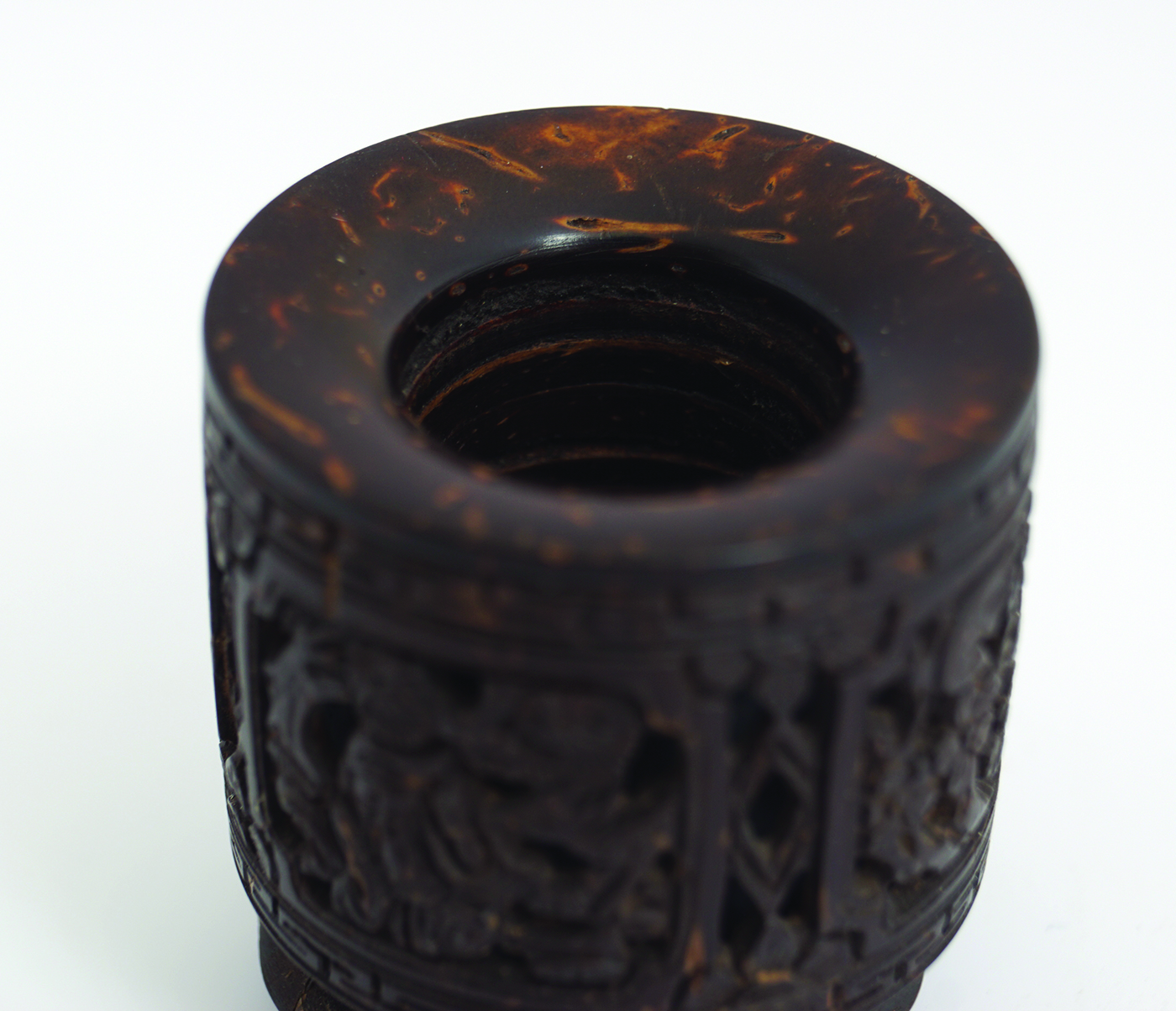 CHINESE QING PERIOD COCO DE MER SCHOLAR'S INK POT - Image 5 of 6