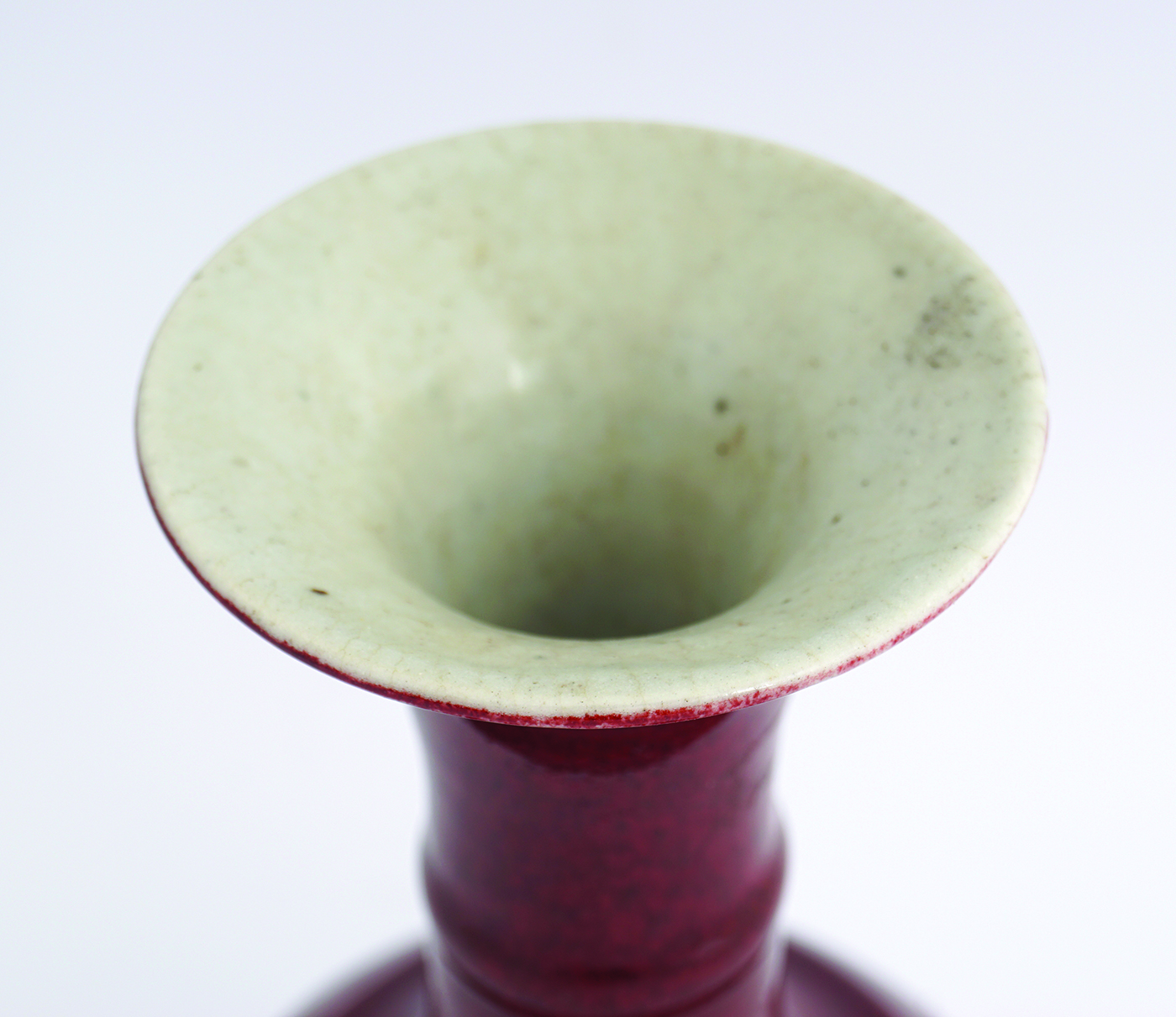 CHINESE QING PERIOD BALUSTER VASE - Image 6 of 6