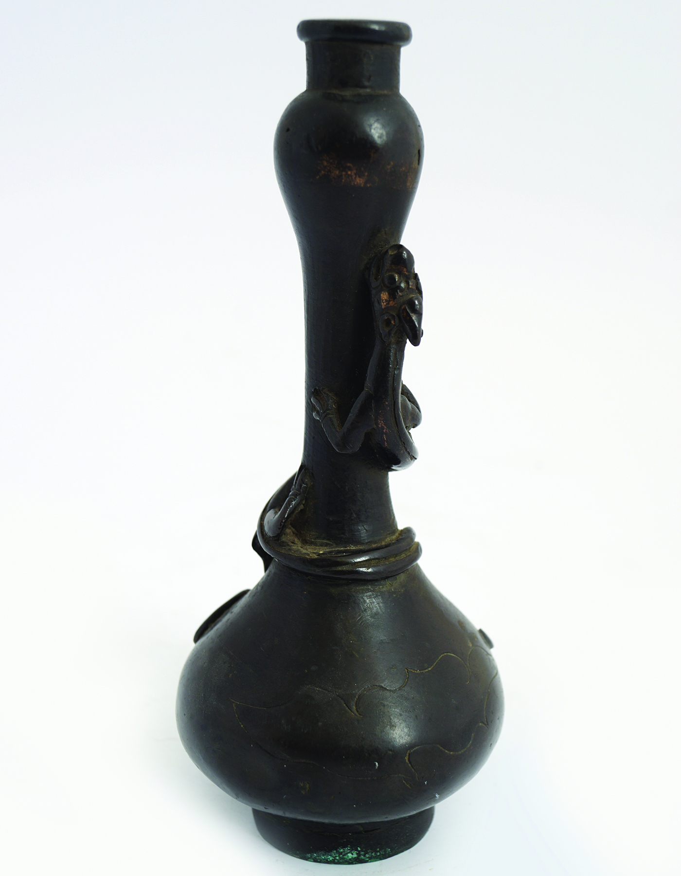 17TH-CENTURY CHINESE BRONZE VASE - Image 3 of 6