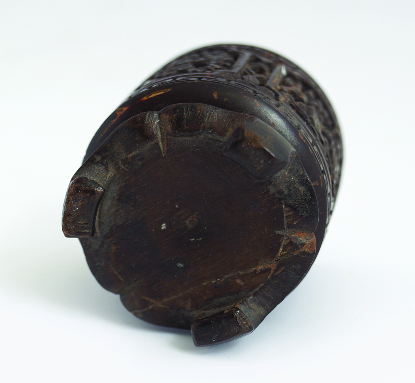 CHINESE QING PERIOD COCO DE MER SCHOLAR'S INK POT - Image 6 of 6