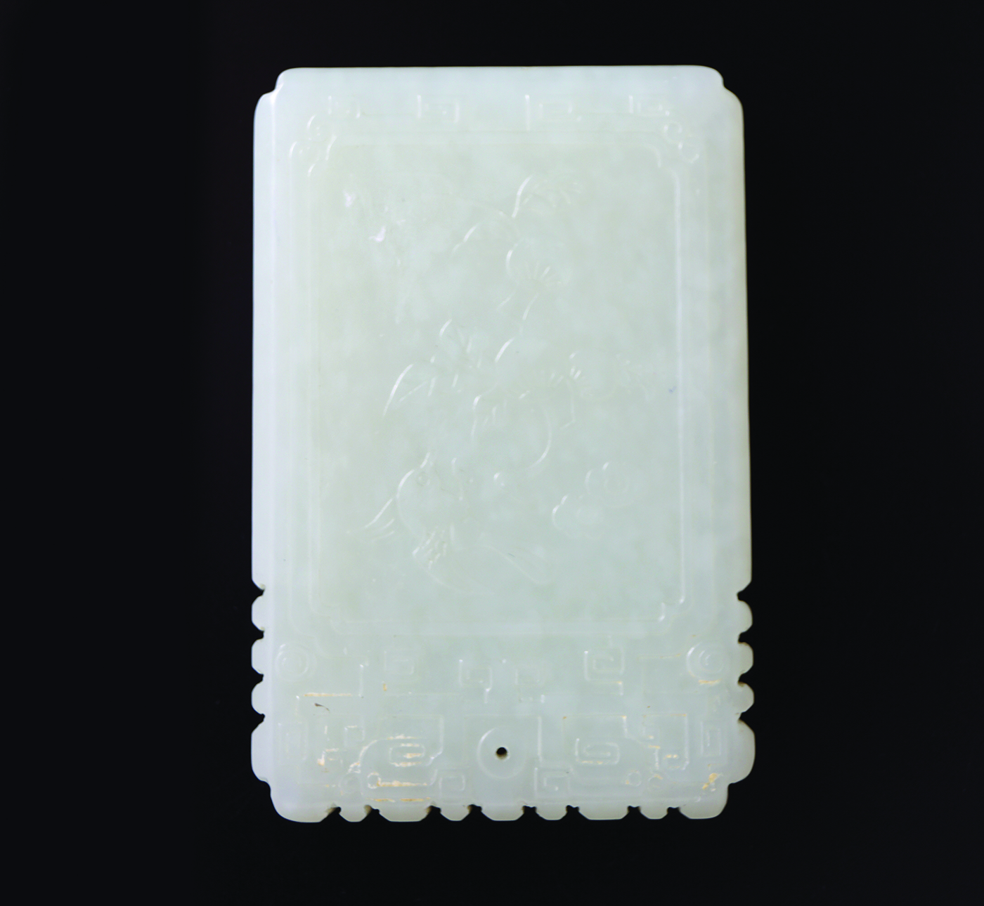 CHINESE QING PERIOD JADE PENDANT