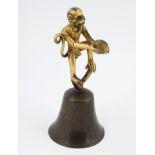 CHINESE LATE MING/EARLY QING MONKEY GOD BELL