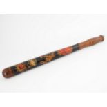 VICTORIAN HARDWOOD TRUNCHEON