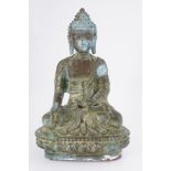 CHINESE QING BRONZE BUDDHA