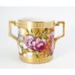 19TH-CENTURY CROWN DERBY LOVING CUP