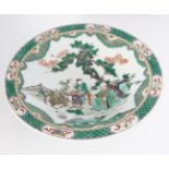 CHINESE FAMILLE VERTE STEM BOWL