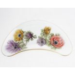 PAINTED ART GLASS TRAY