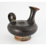 EARLY GREEK/ROMAN TERRACOTTA OIL VESSEL