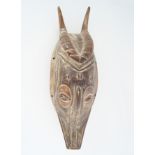 EARLY AFRICAN CEREMONIAL TRIBAL MASK