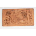 NEO-CLASSICAL TERRACOTTA PLAQUE