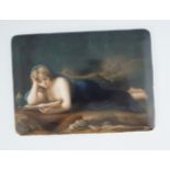 DRESDEN PORCELAIN PLAQUE