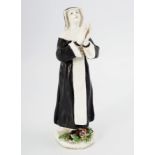 ENGLISH BOW PORCELAIN NUN