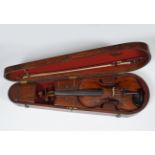 18TH-CENTURY VIOLIN AND CASE