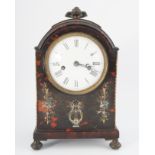 ENGLISH REPEATER TORTOISESHELL CASED BRACKET CLOCK