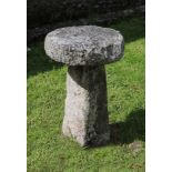 18TH-CENTURY IRISH STADDLE STONE