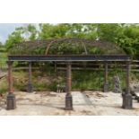 LARGE CLASSICAL CAST IRON GAZEBO