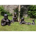 BRONZE SCULPTURE GROUP