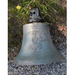 LARGE BRONZE ESTATE BELL