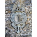 FEDERAL LEAD PORTHOLE SUNDIAL