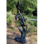 LARGE BRONZE GARDEN SCULPTURE