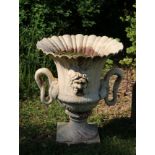 PR. CAST IRON URNS