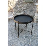 FRENCH TOLEWARE TABLE