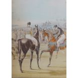 PAIR OF NINETEENTH-CENTURY RACING PRINTS