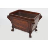 REGENCY PERIOD MAHOGANY LOG BOX