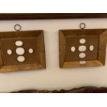 PAIR OF FRAMED 19TH-CENTURY INTAGLIOS