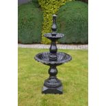 CAST IRON GARDEN FOUNTAIN