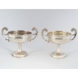 PAIR OF SILVER TROPHIES