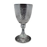 GEORGE III GLASS GOBLET